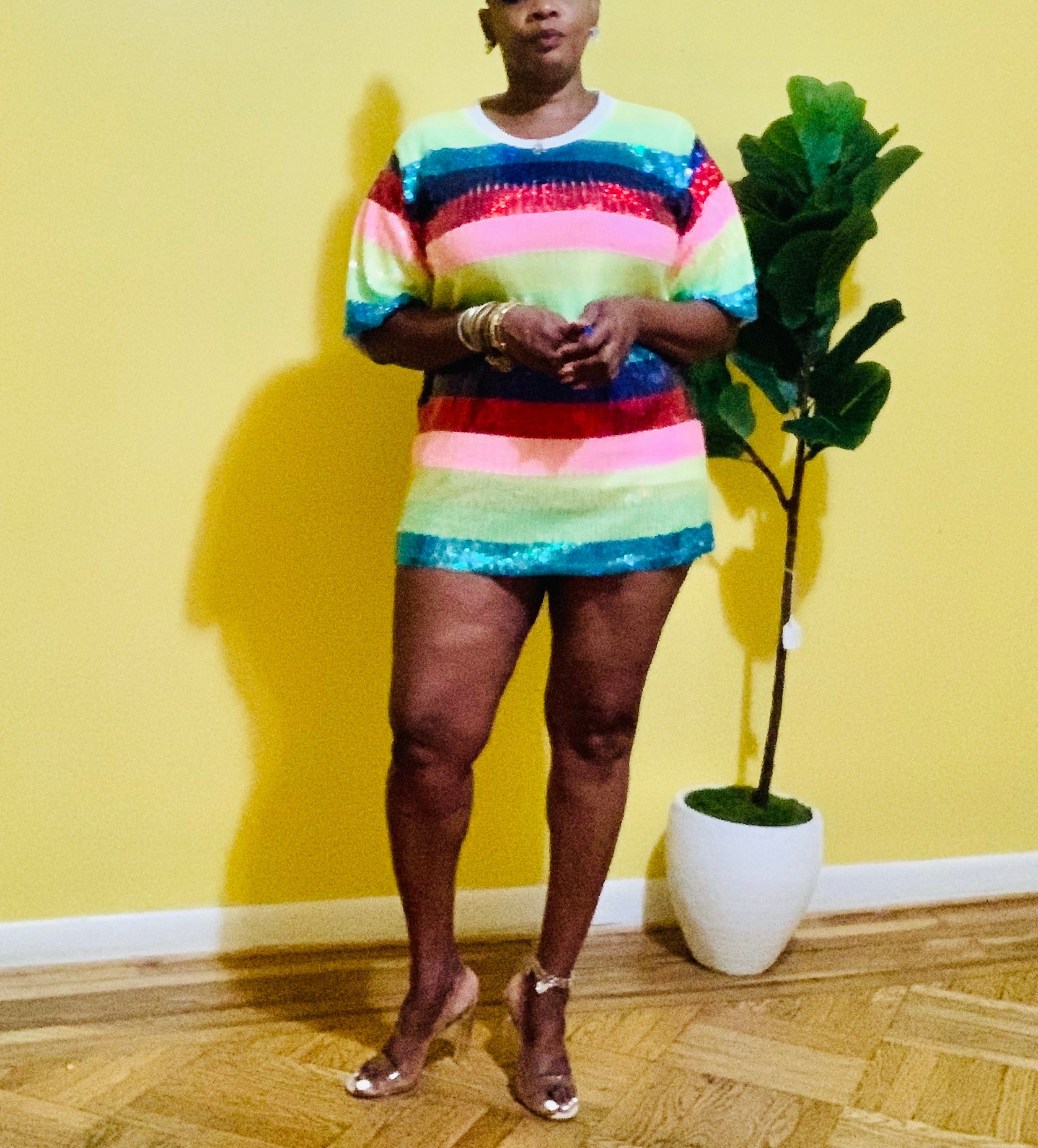 Multi  Color Dress